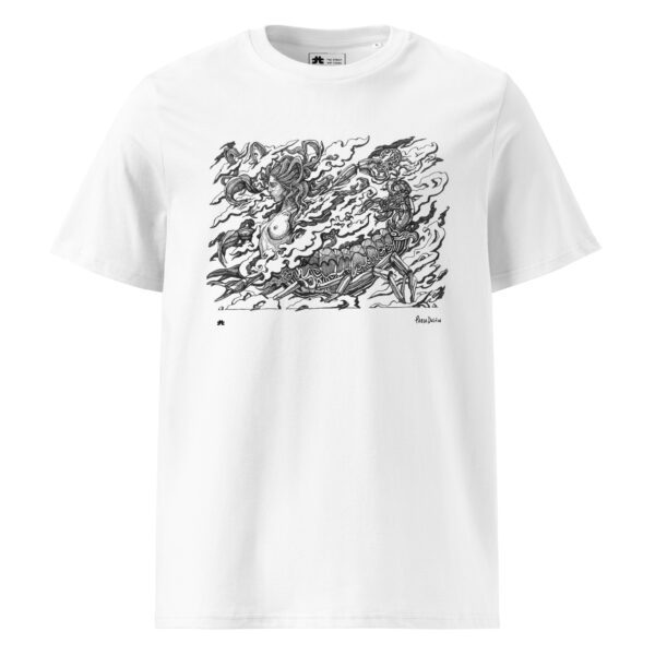 Unisex organic ribbed neck t-shirt: Selket